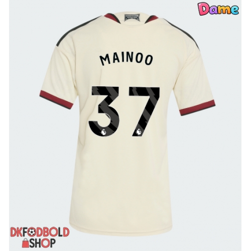 Manchester United Kobbie Mainoo #37 Tredje trøje Dame 2026-27 Kort ærmer